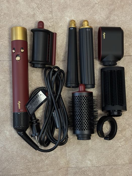 ‼️DYSON ДЕШЕВО‼️ Airwrap HS08 I.D. bluetooth Red Velvet/Gold