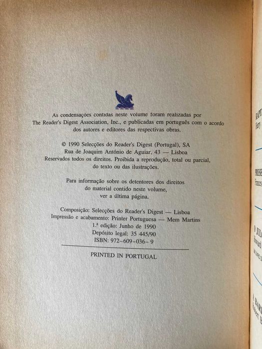 Livros Condensados Reader's Digest [títulos na descrição]