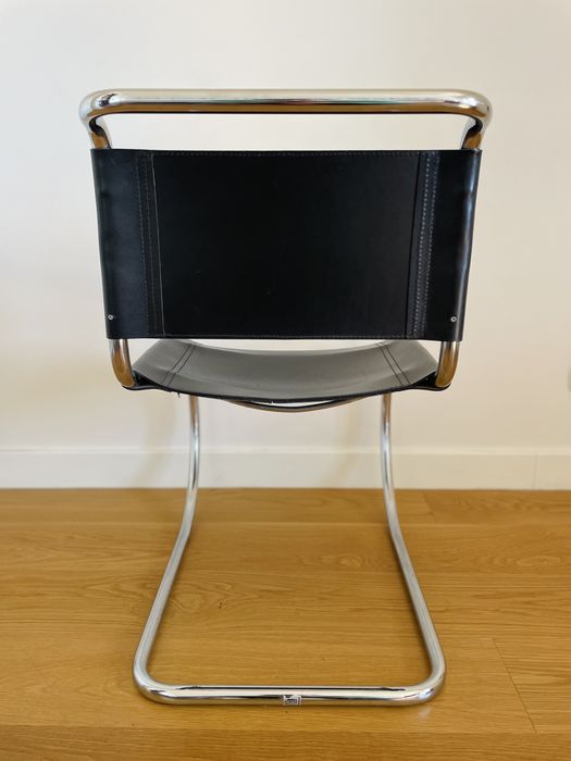 Par de cadeiras Mies van der Rohe modelo MR 10 originais