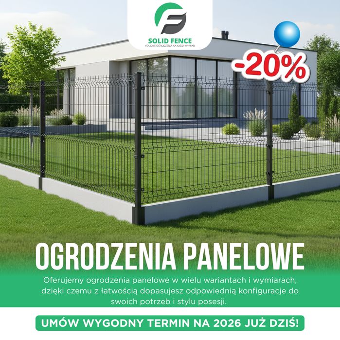 Ogrodzenia panelowe frontowe ogrodzenie kompleksowo solidnie pustak