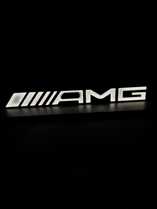 Lampka 3D „AMG” 150 cm – nowoczesna dekoracja LED Mercedes