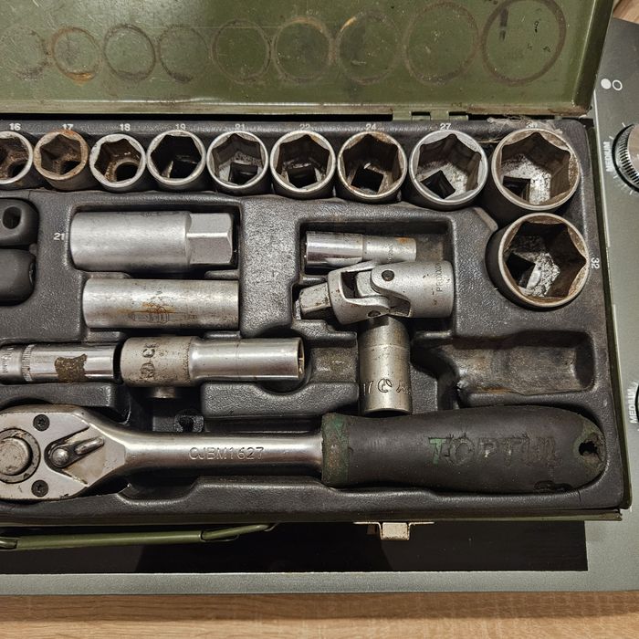 Zestaw  narzędziowy Proxxon 1/2" i 1/4" niekompletny