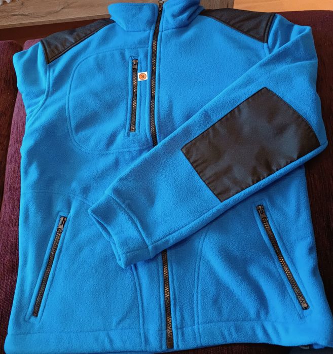 Polar roboczy wzmacniany niebieski S/M