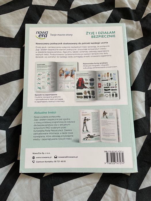 Żyję i działam bezpiecznie podręcznik do edukacji dla bezpieczeństwa
