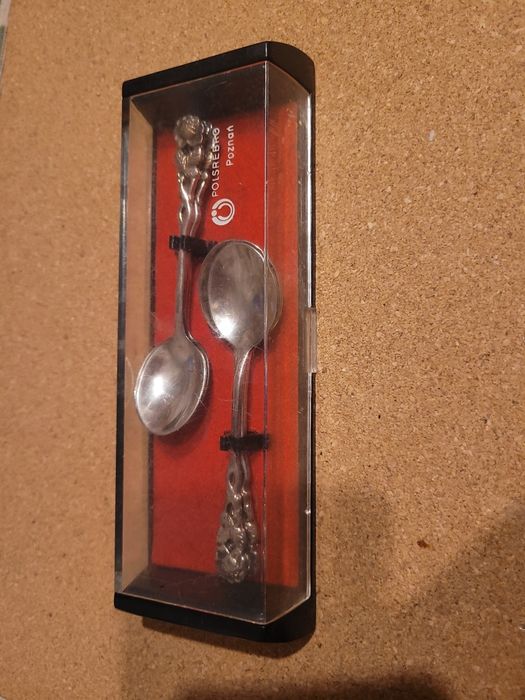 Komplet Łyżeczki srebrnych.
