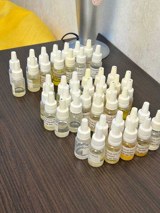 Аромаолії для свічок 58 штук (40ароматів + 18 повторних)