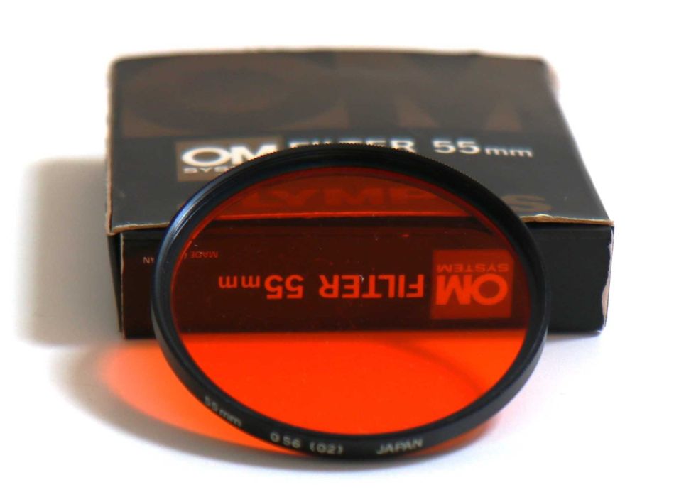 Filtro Olympus 55mm laranja S056 (02)