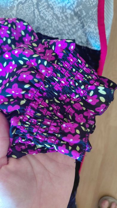 Vestido floral curto