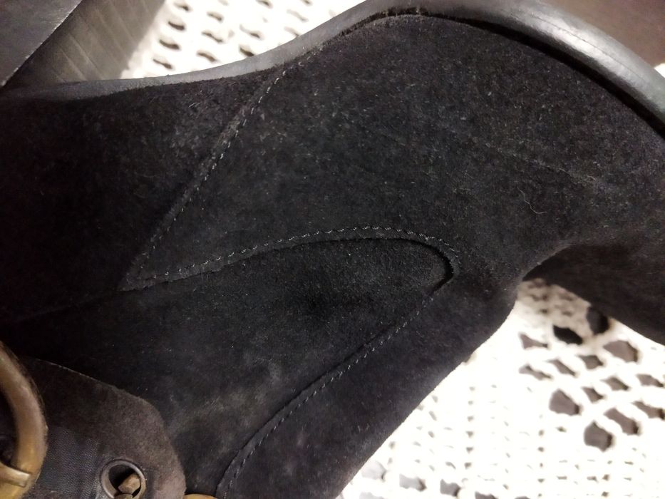 Botas de pele castanha Foreva 37