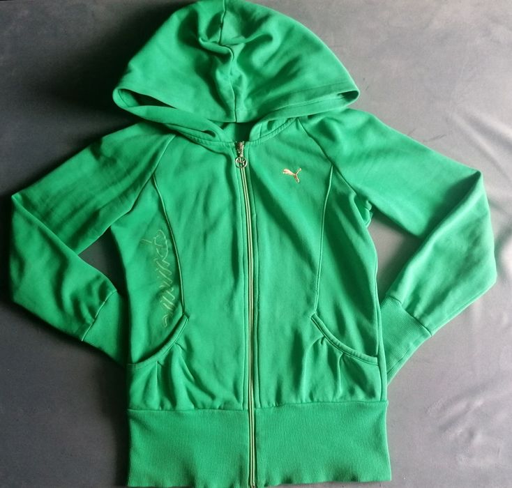 Bluza Puma z kapturem rozpinana rozm S