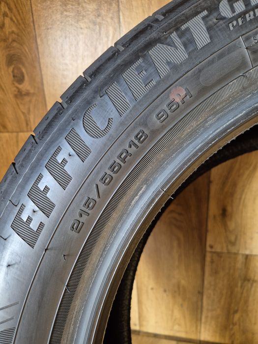 215/55/18 Good Year komplet Lato 7,5mm 2021 Jak nowe