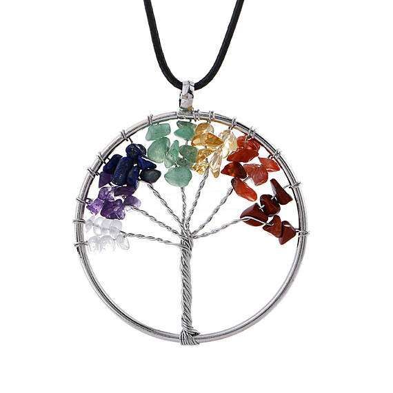 Artesanato árvore da vida 7 chakras Yoga Reiki Energia - NOVA