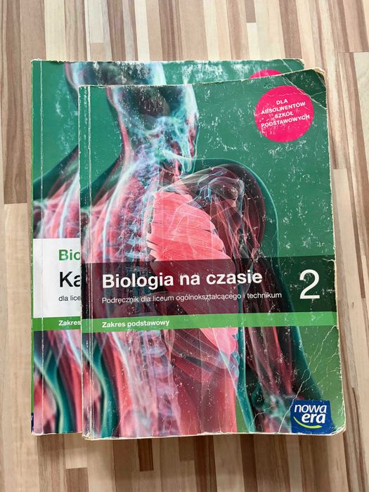 Sprzedam podręcznik i karty pracy do biologii Biologia na czasie 2
