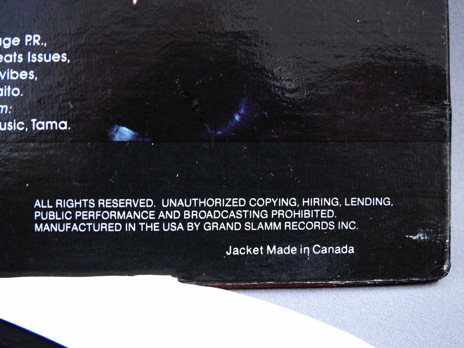 Alcatrazz No Parole From Rock 'N' Roll LP 1983 USA пластинка NM Re1989