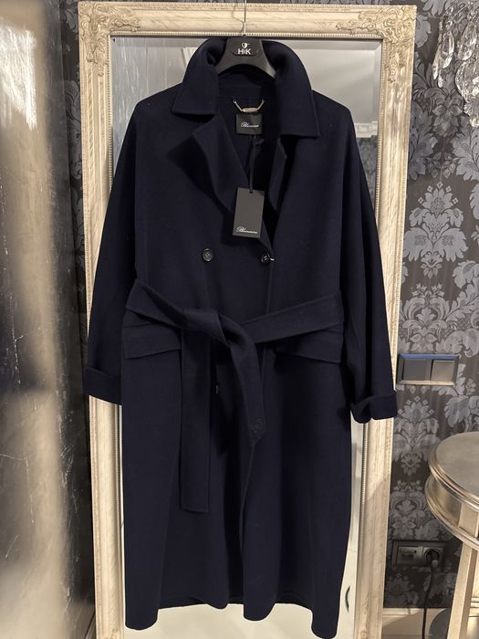 Розкішне пальто Blumarine Cos Max Mara 2 шт синє і кемел пальто батал