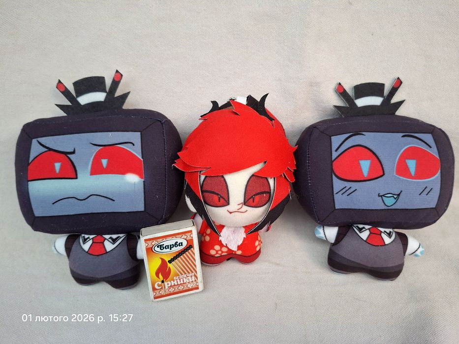 Аластор Вокс 10 см отель Хазбин Hazbin hotel Адский босс