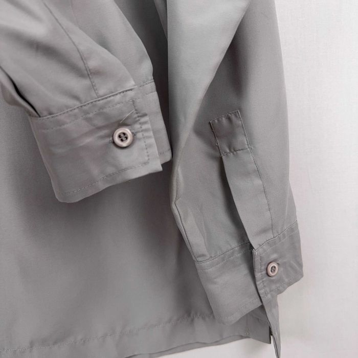 Camisa Schott N.Y.C. Manga Comprida Cinza L Gorpcore