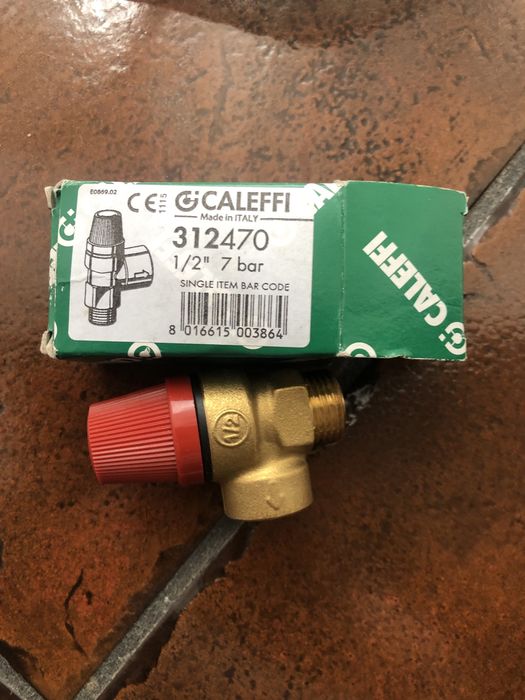 Valvula de segurança nova