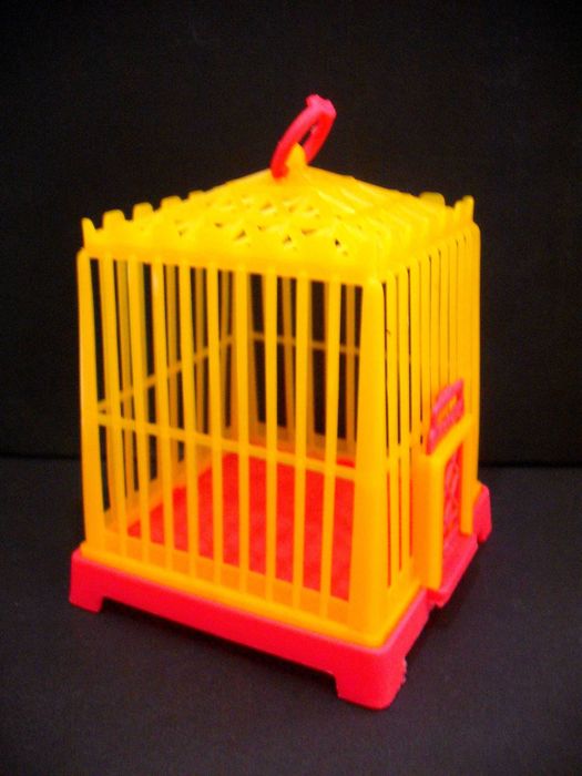 Gaiola antiga para insetos pequenos Portuguesa