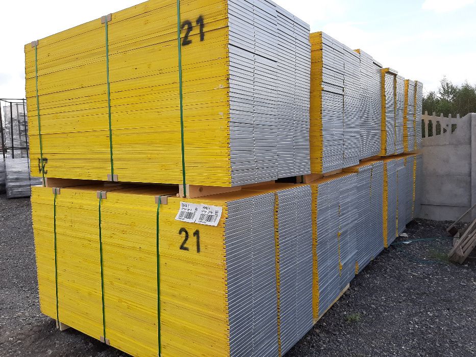 Głowice Stemple Budowlane Sklejka Szalunki Podpory Trójnogi Dźwigar