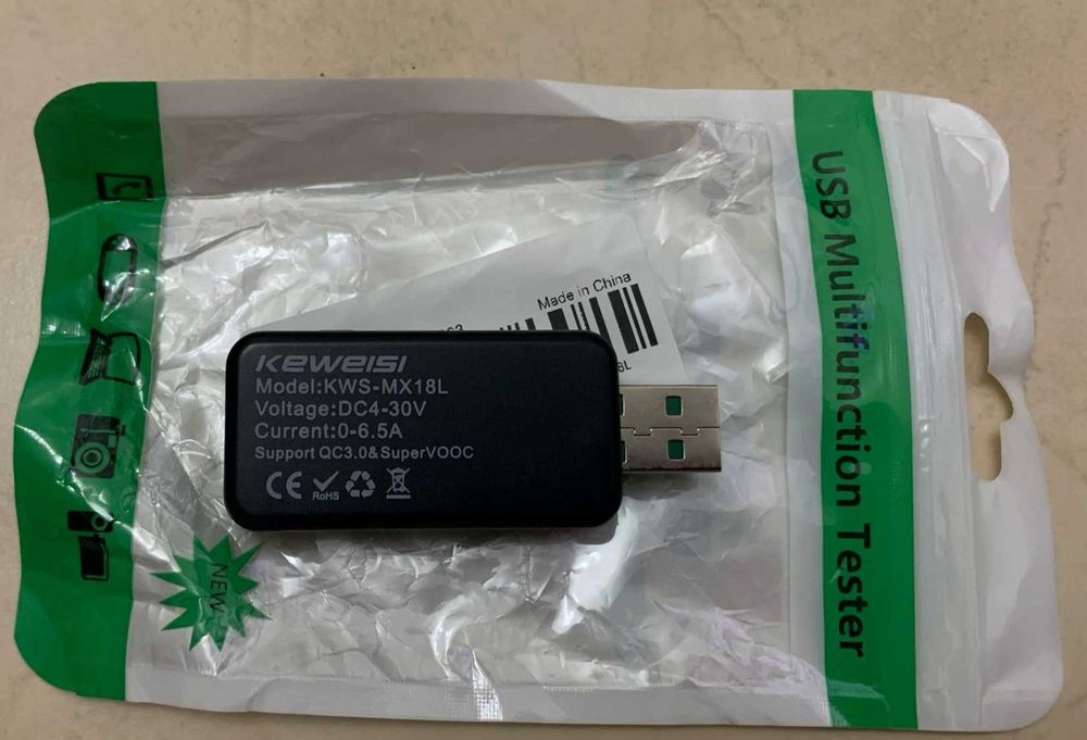 Мощный супер прецизионный USB Тестер юсб KEWEISI MX-18L (б/у)