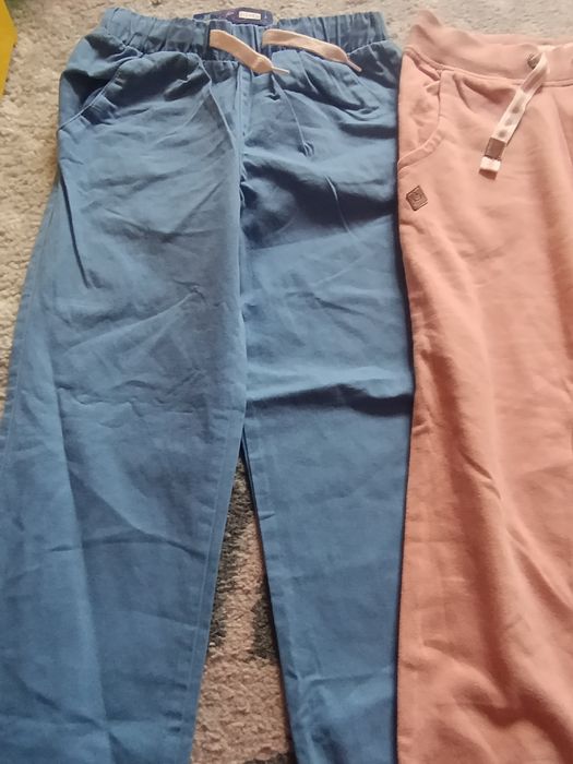 Komplet dwóch par nowych spodni 122/128 cm, lupilu