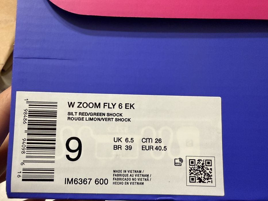 Nike zoom fly 6, novas