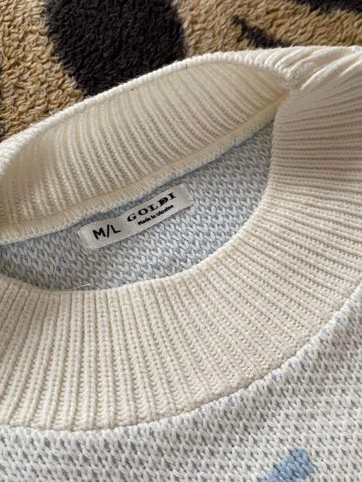 Білий светр Goldi майже новий