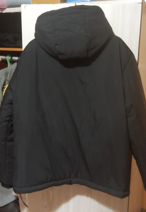 Теплий жіночий пуховик двосторонній