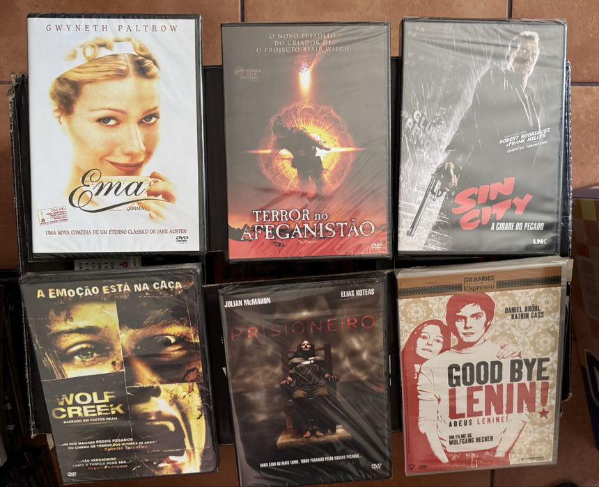 Dvds novos selados