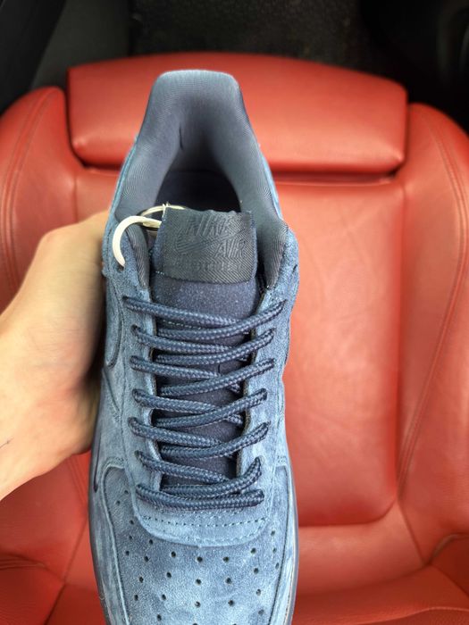 (ОПЛАТА ПІСЛЯ ОГЛЯДУ)Nike Air Force 1 Low x Supreme Blue Найк Аір Форс 1 Лоу х Супрім Сині