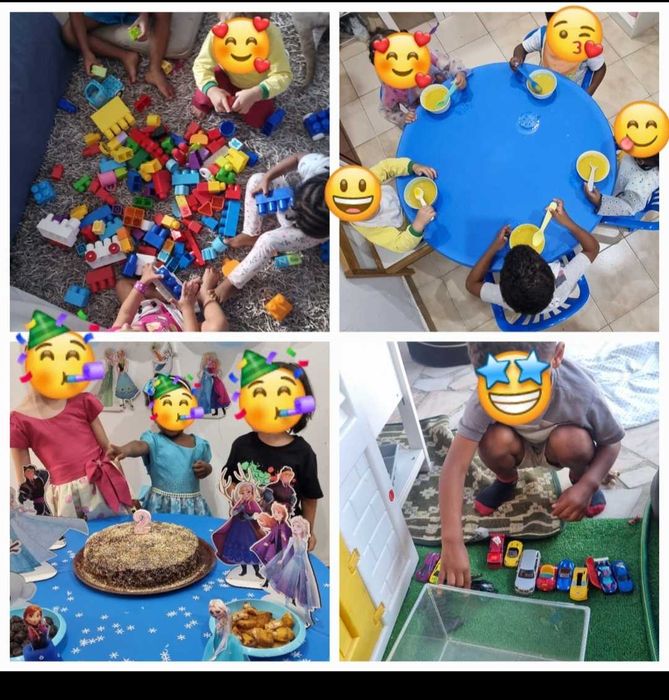 ama e baby-sitter...muito amor e carinho em um ambiente bem familiar.