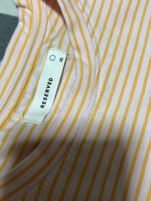 Футболка Reserved, XS, нова, смужка