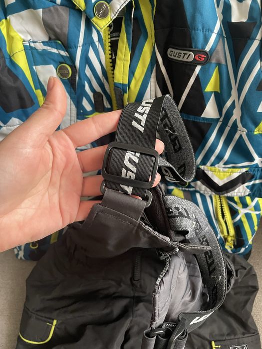 Зимова курточка і штани лижний костюм дитячий для хлопчика 104см Gusti