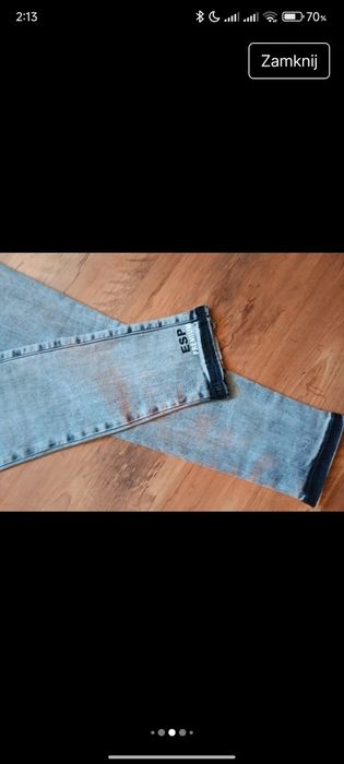Spodnie jeans esperanto 26