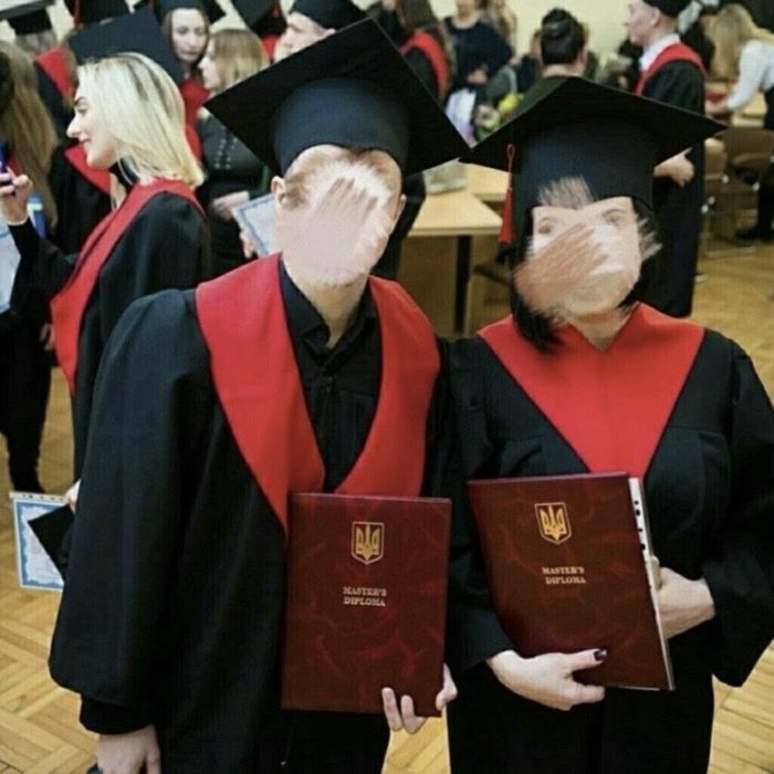 Мантія академічна бу магістерська