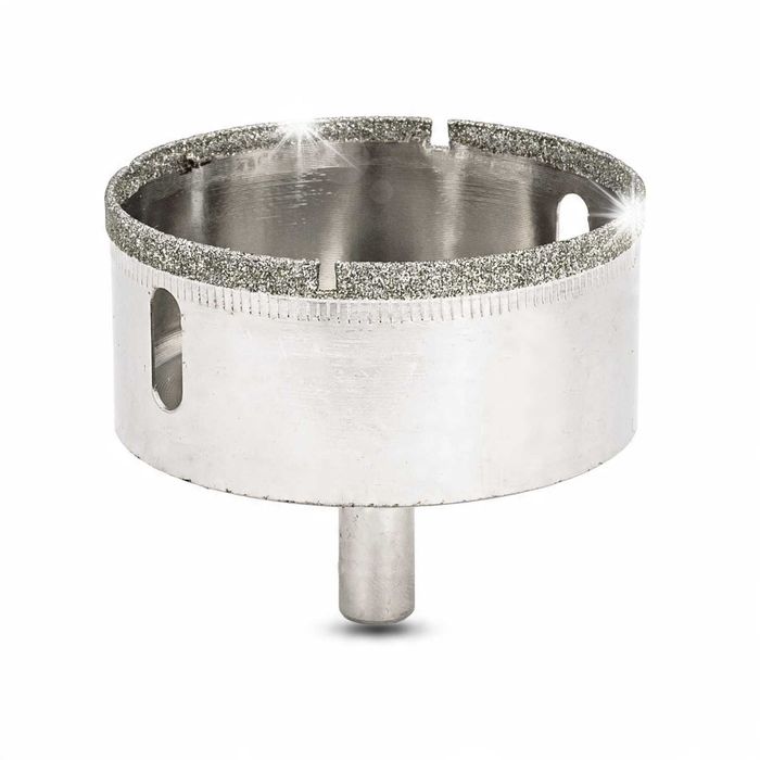 OTWORNICA DIAMENTOWA Koronka Do Gresu Płytek Fliz Kamieni Wiertło 65MM