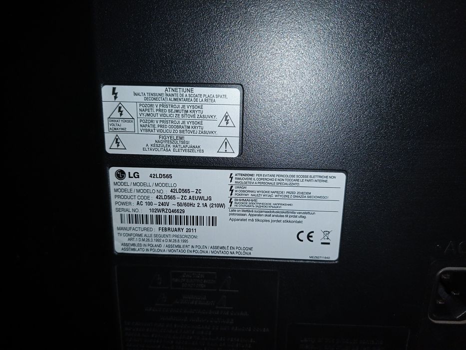 Telewizor LG używany