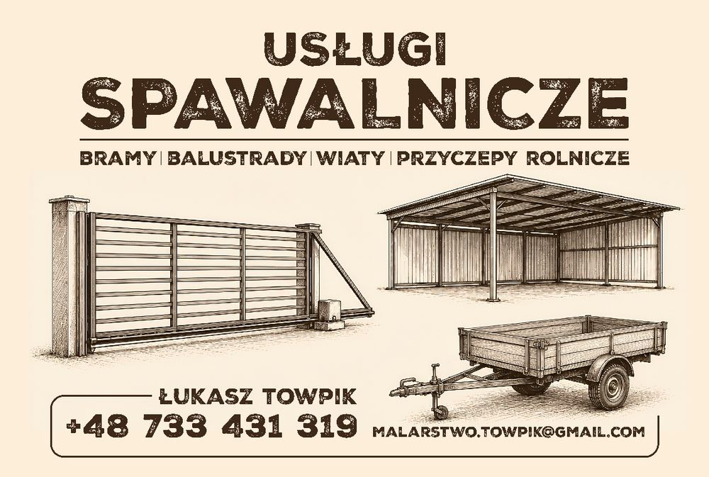 Bramy - Ogrodzenia - Balustrady -  Wiaty