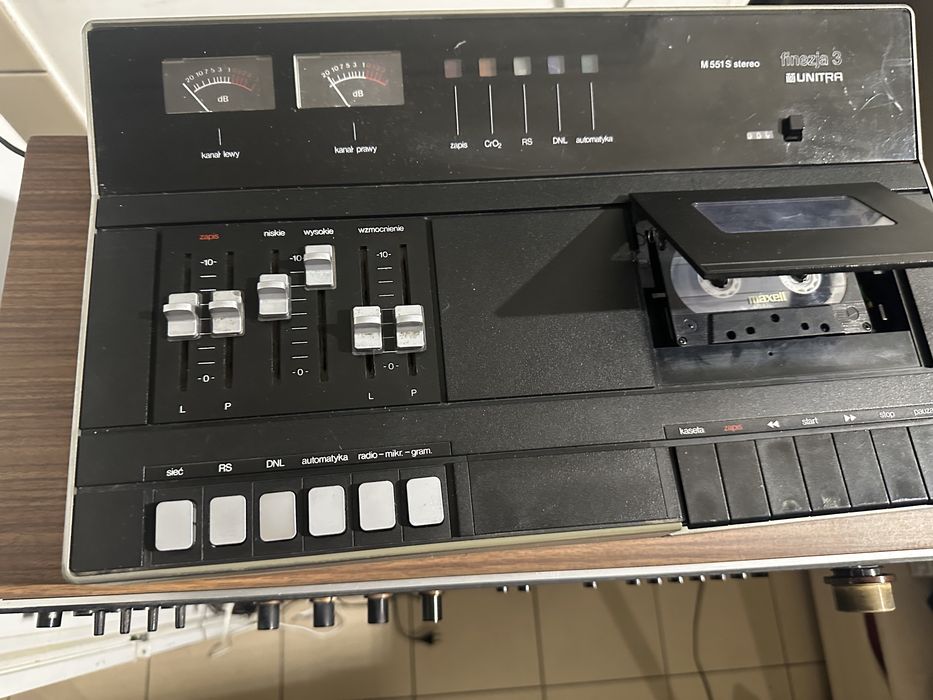 Unitra Finezja 3 Legendarny Top Loader Z PRL