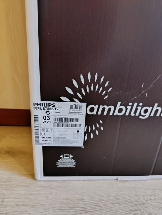 Telewizor Philips 58 cali 4K-UHD-LED Smart  TV