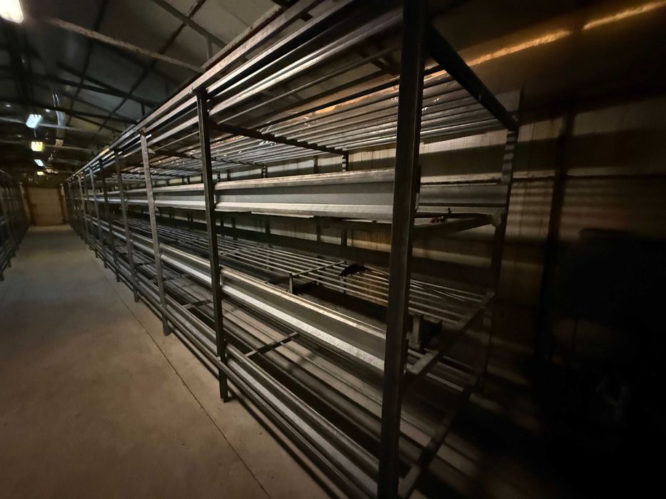 regały do pieczarek