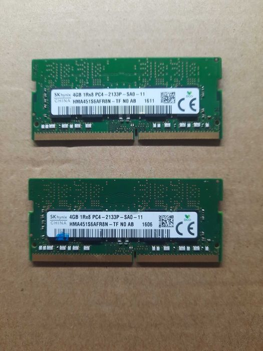Memórias SKhynix DDR4 2133MHz64740533942529120