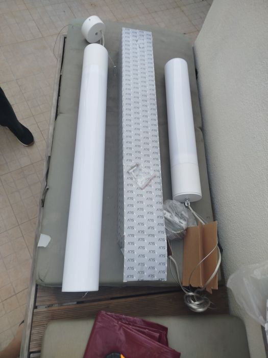 3 luzes Slv suspensas