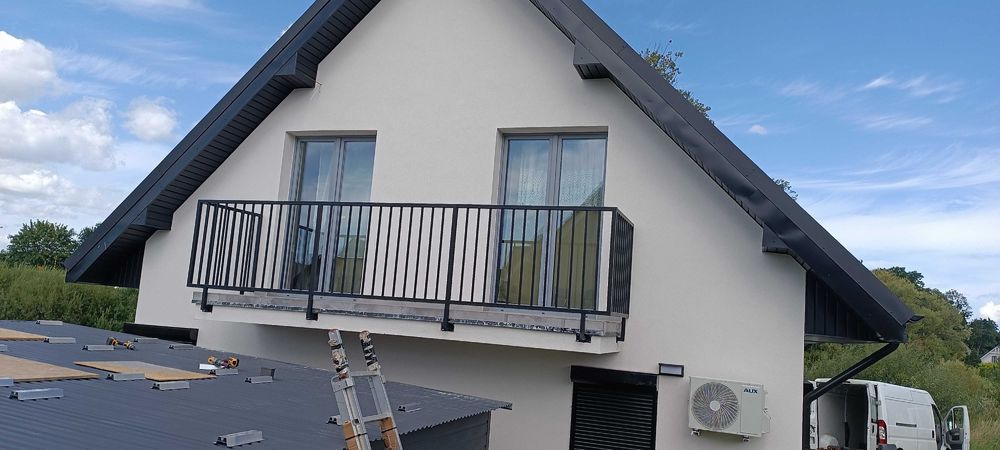 Balustrada balkonowa, barierki balkonowe, balkony