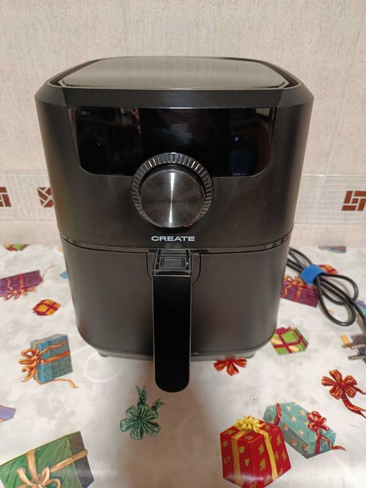 Air Fryer Create Fryer Air Pro Black – 3.5L (1500W) – Como Nova