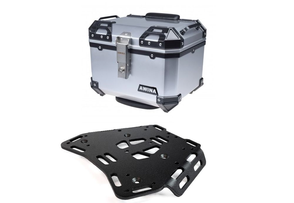 Honda Transalp XL 750 Stelaż Kufra Centralnego  + Kufer Centralny 45L