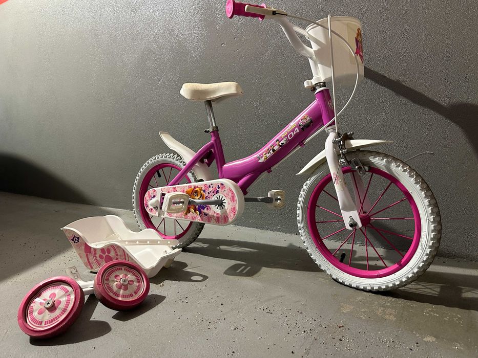Bicicleta Menina Patrulha Pata