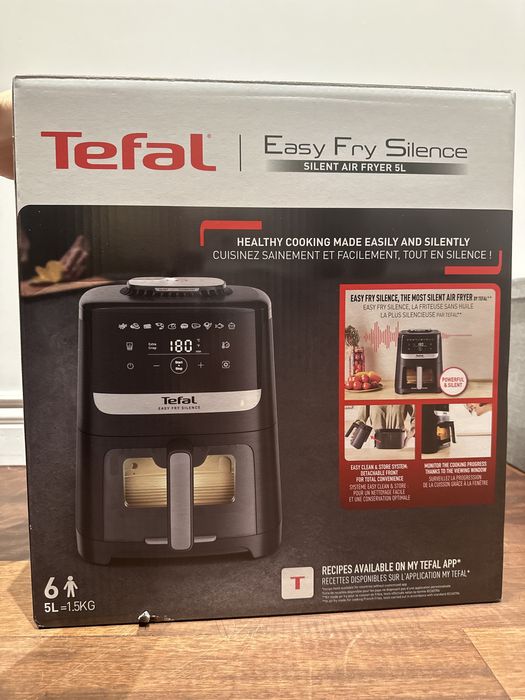 Tefal easy fry silence nowy air fryer Frytkownica beztluszczowa