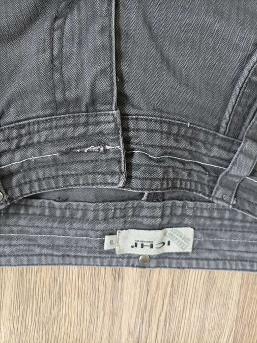 Spodnie/rybaczki szare Ichi Biz rozm S